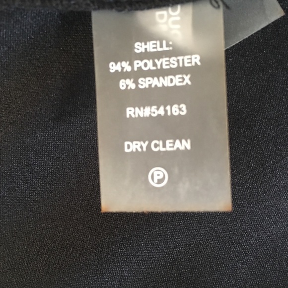 Calvin Klein Black Dress 3/4 Bell Sleeves - Picture 7 of 7